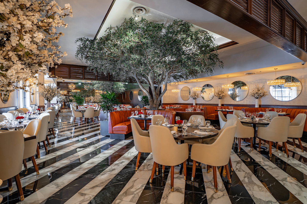 The glamorous new dining room at Truluck's Houston. | Photo by Truluck's