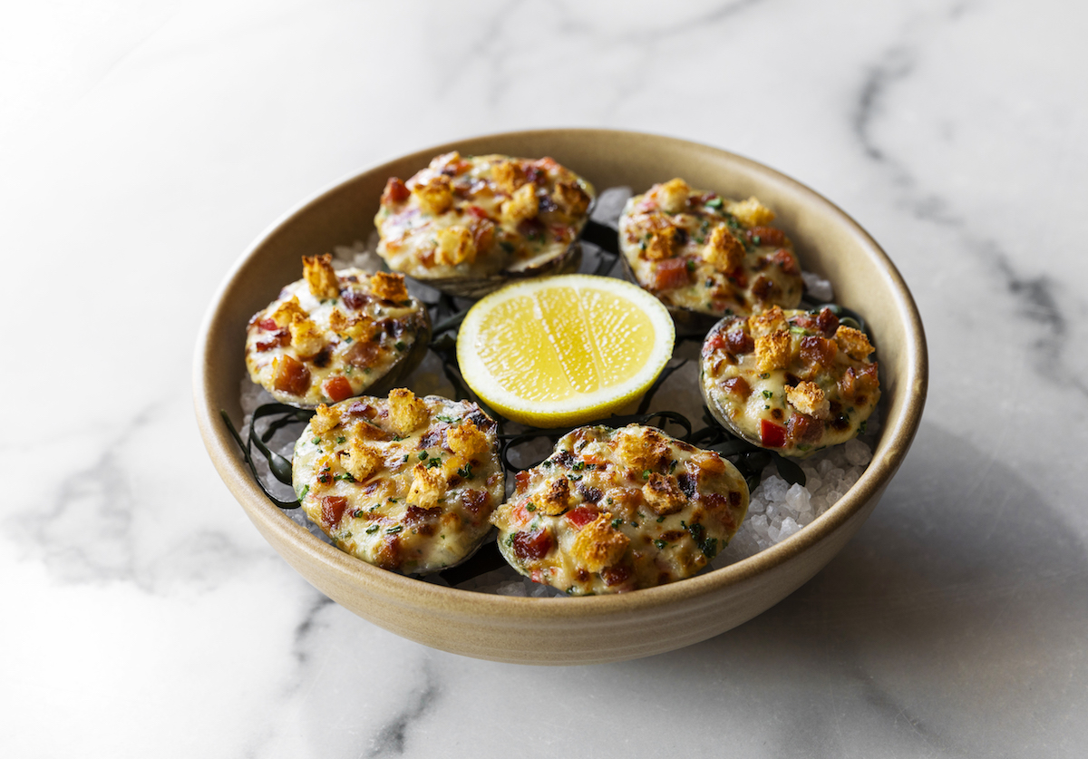 Clams casino at Navy Blue. | Photo by Julie Soefer