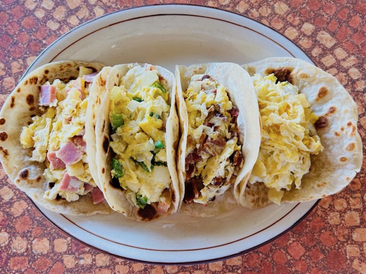 La Mexicana in Montrose is a go-to for breakfast tacos. | Photo by Zulema Gonzales