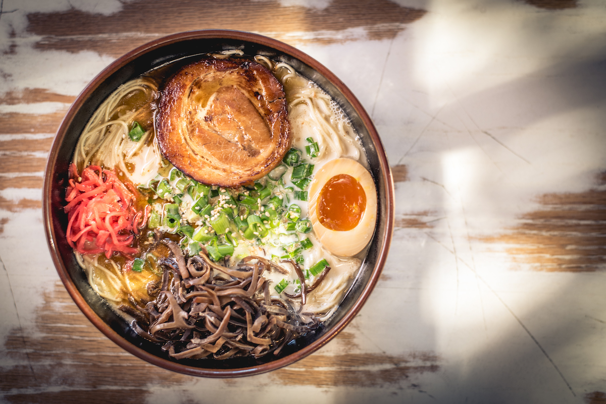 Tonkotsu ramen at Ramen Tatsuya. | Photo by Carla Gomez