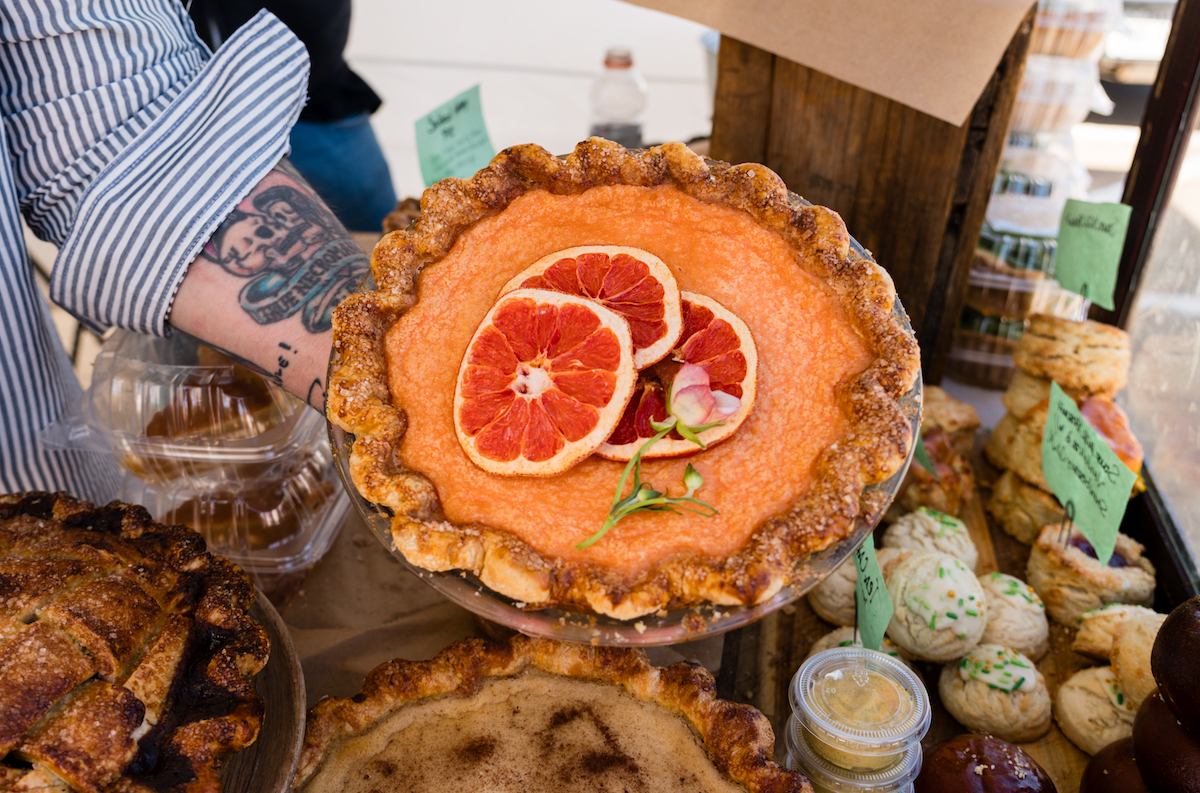 Explore the many prepared foods at Urban Harvest Farmers Market. | Photo by Jesse Mann