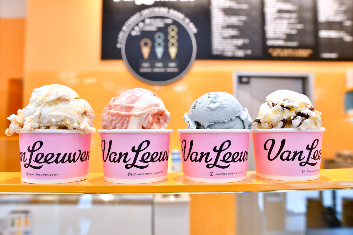 Various scoops at Van Leeuwen. | Photo by Alex Montoya