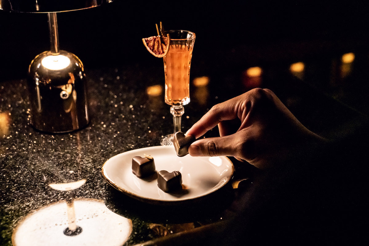 A chocolate and cocktail pairing at Case Chocolates. | Photo by Dylan McEwan