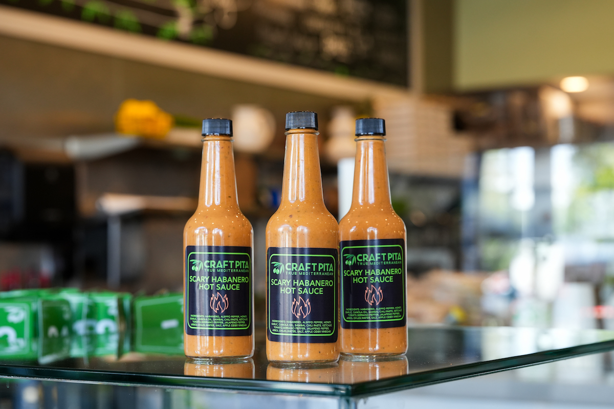 Craft Pita's limited edition hot sauce. | Photo by Craft Pita