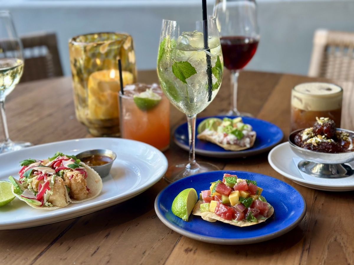 Happy hour offerings from Balboa Surf Club. | Photo by Western Addition