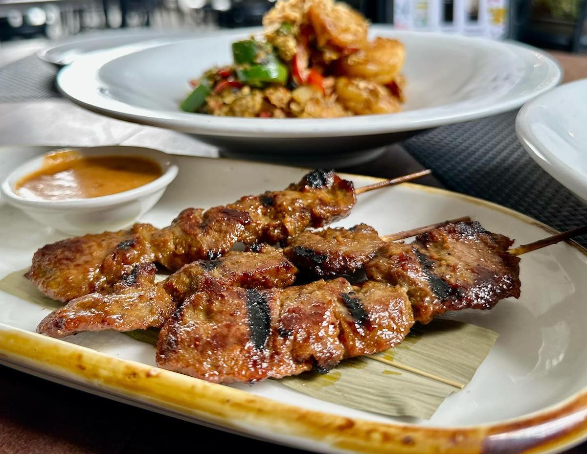 475965184_18482199172051306_3329186956094460238_n - DiningOut Houston Satay skewers at Songkran Thai Kitchen. | Photo by Songkran Thai Kitchen