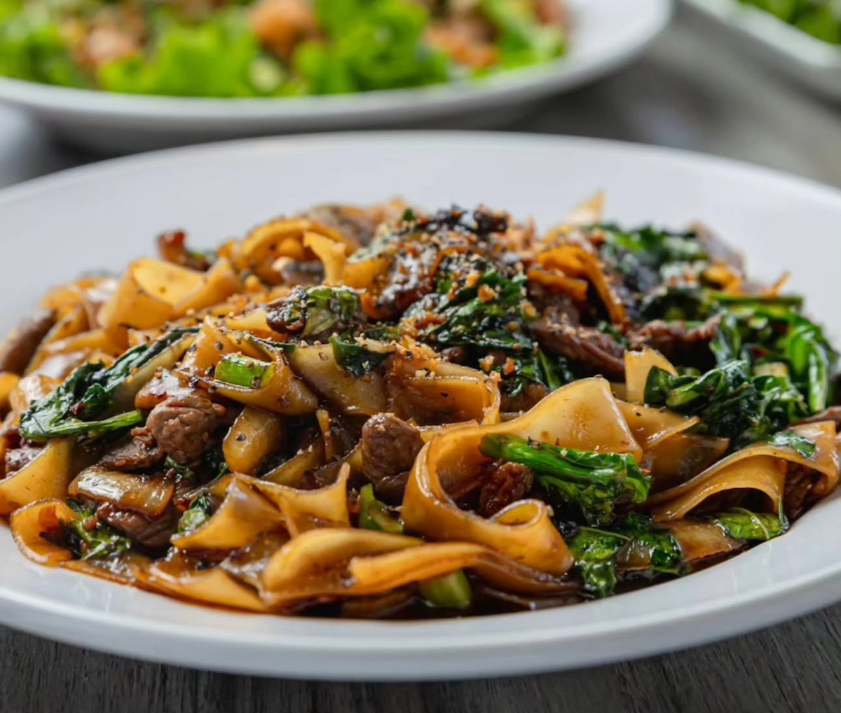 Drunken noodles at Sao Lao. | Photo by Sao Lao