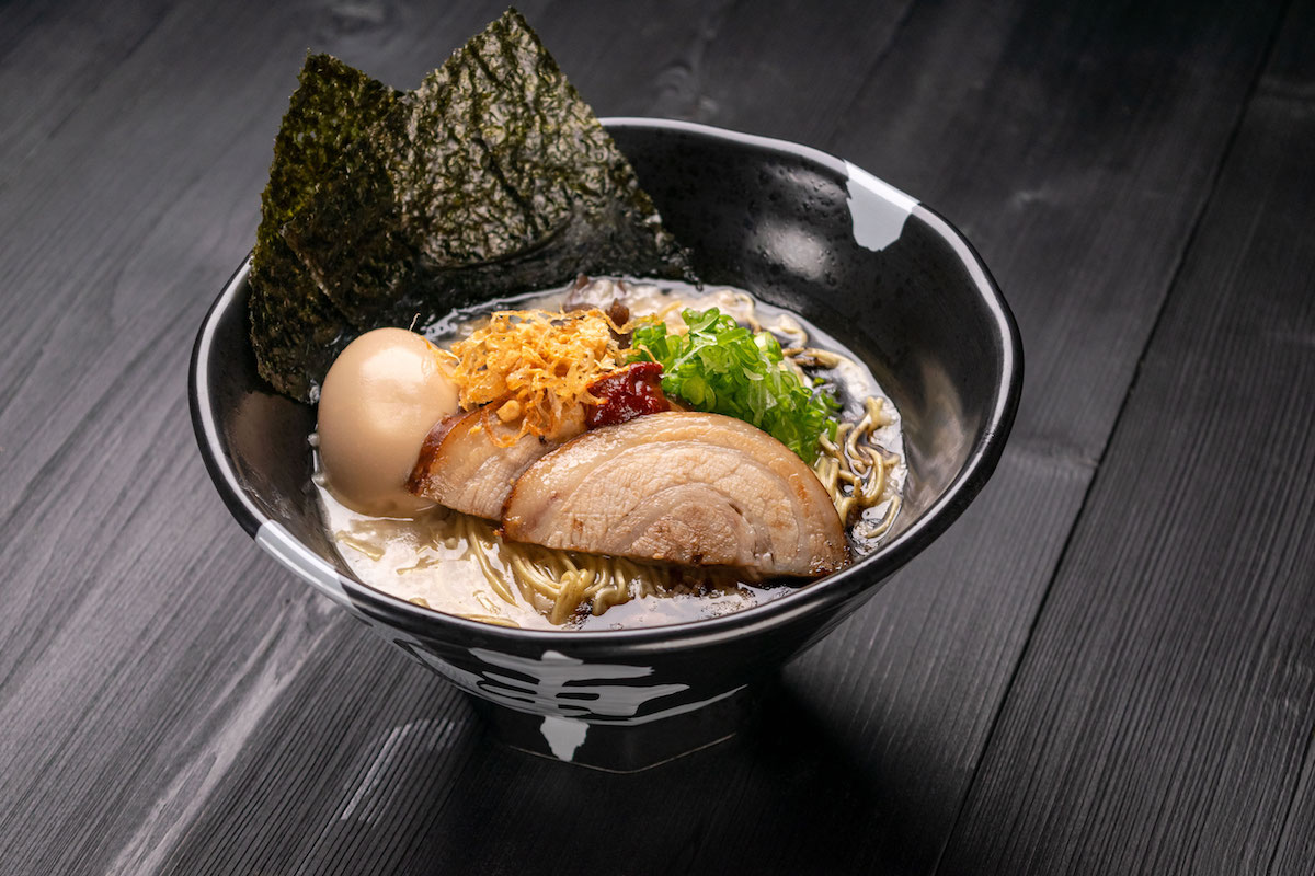 JinyaRamen_TonkotsuBlack_ - DiningOut Houston Tonkotsu black ramen at Jinya Ramen. | Photo by Jinya Ramen