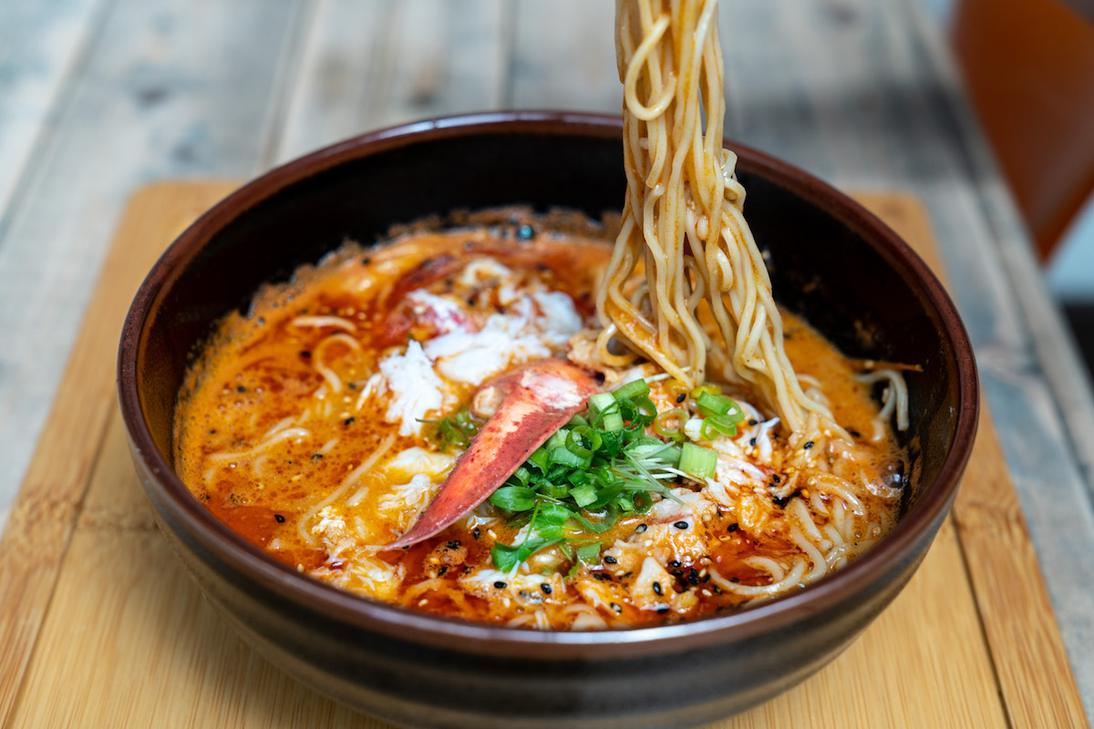 Lobster and Crab Ramen-6 - DiningOut Houston Lobster and crab ramen at Kata Robata. | Photo by Carla Gomez