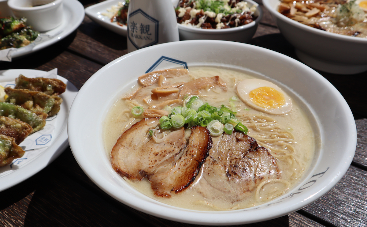 Quartz Creamy Ramen with Braised Pork - DiningOut Houston Quartz creamy ramen with braised pork at Rakkan Ramen. | Photo by Rakkan Ramen