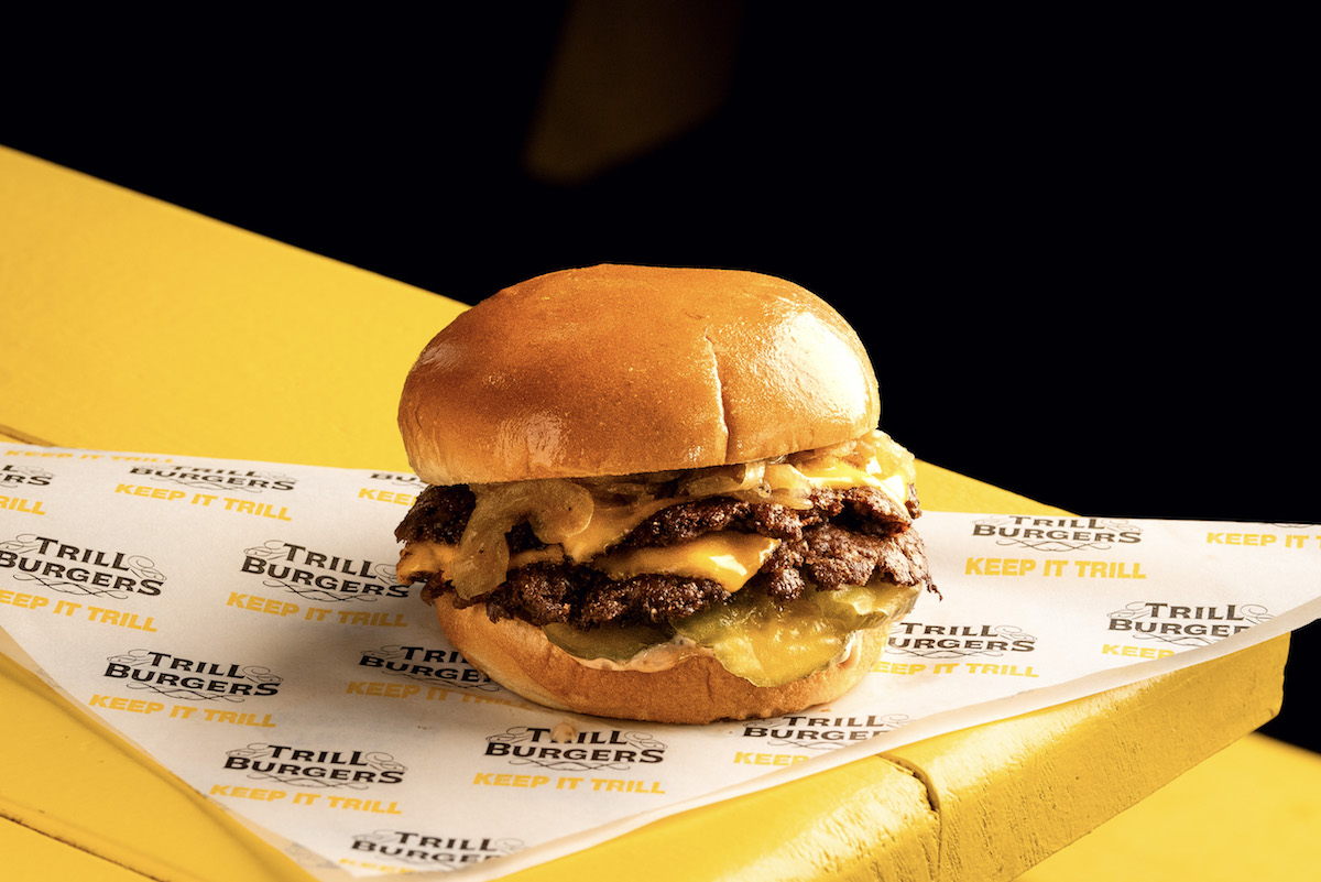 2-OG Trill Burger (photo credit Dylan McEwan) - DiningOut Houston The Trill OG burger. | Photo by Dylan McEwan