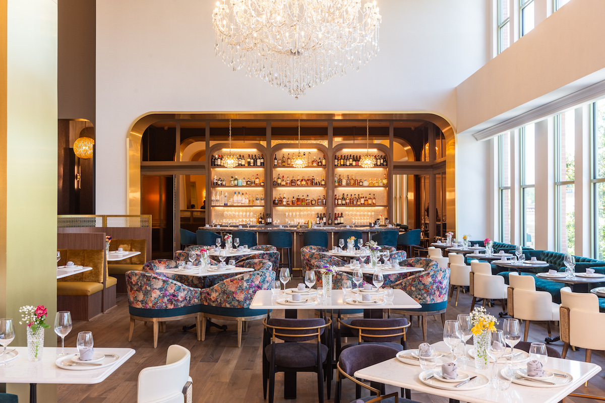 The light-filled dining room at the Audrey. | Photo by Audrey West