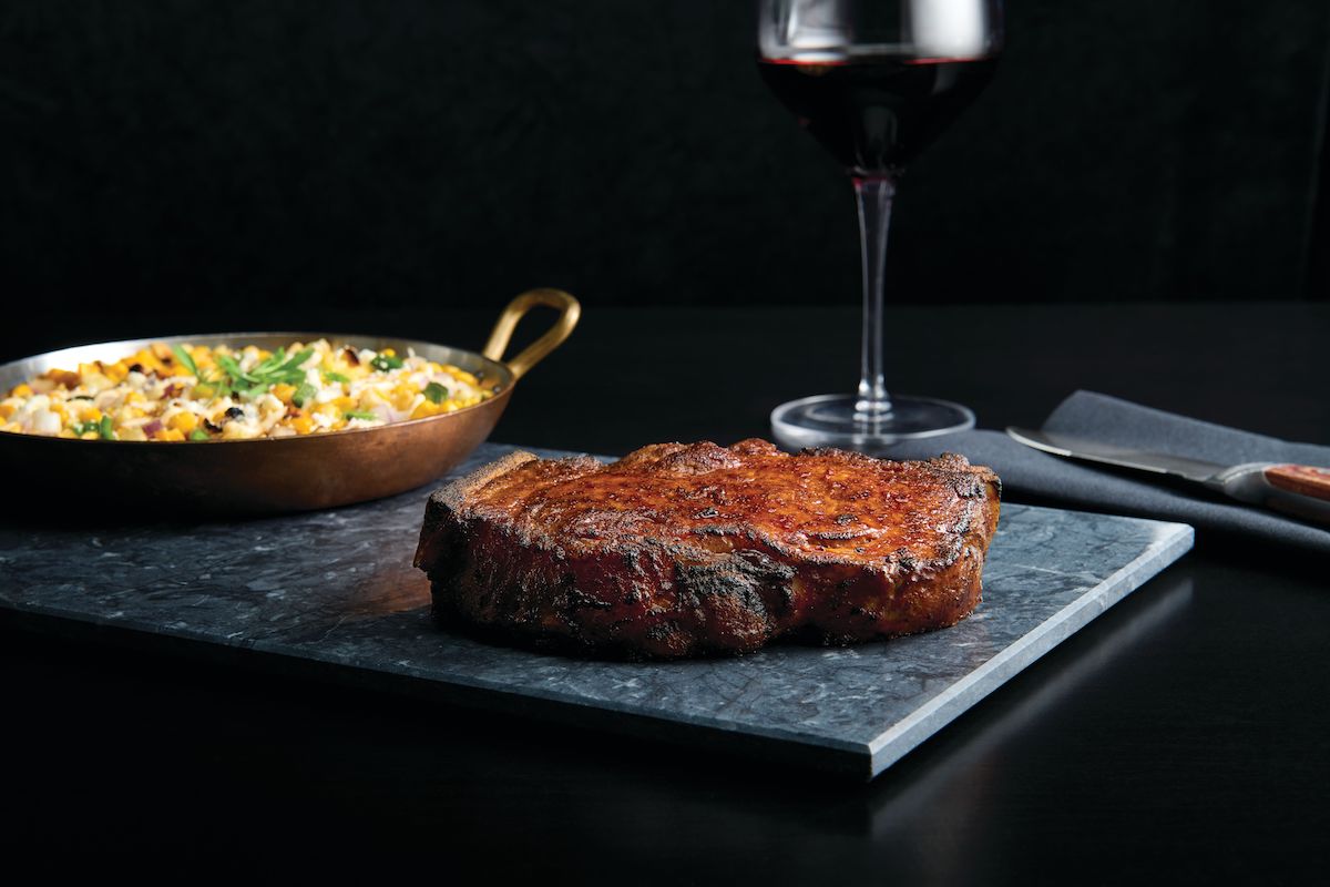 Bone-in Kansas City strip at Mastro's. | Photo by Mastro's Restaurants