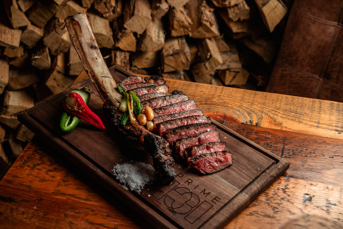 Porterhouse for two at Prime 131. | Photo by Brian Kennedy