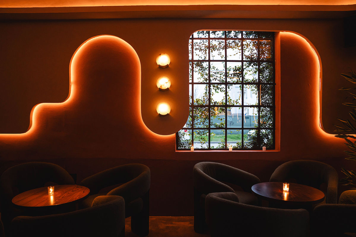 The moody interiors of Melrose in Montrose. | Photo by Michael Anthony