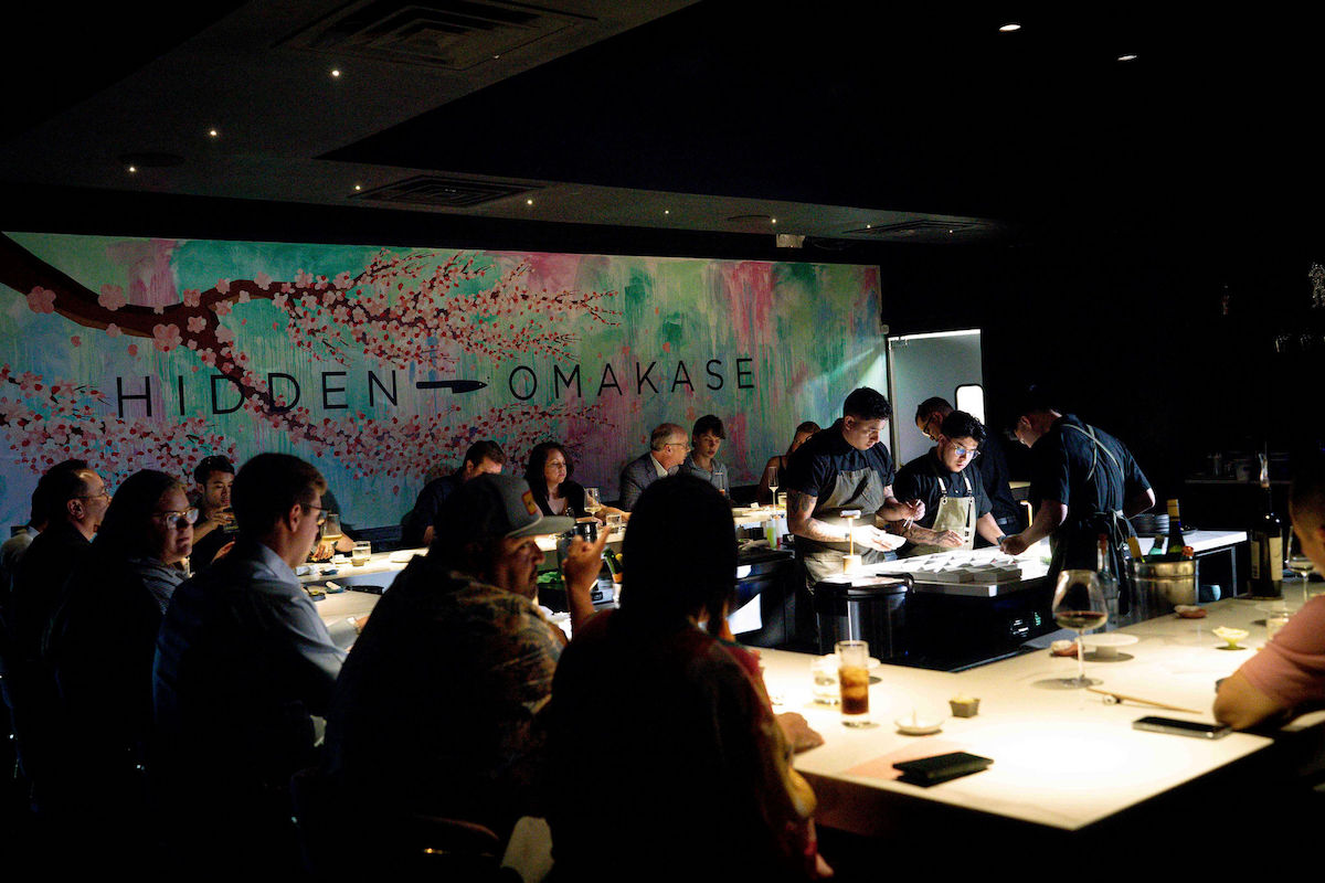 The intimate dining room at Hidden Omakase. | Photo by Abante Photography