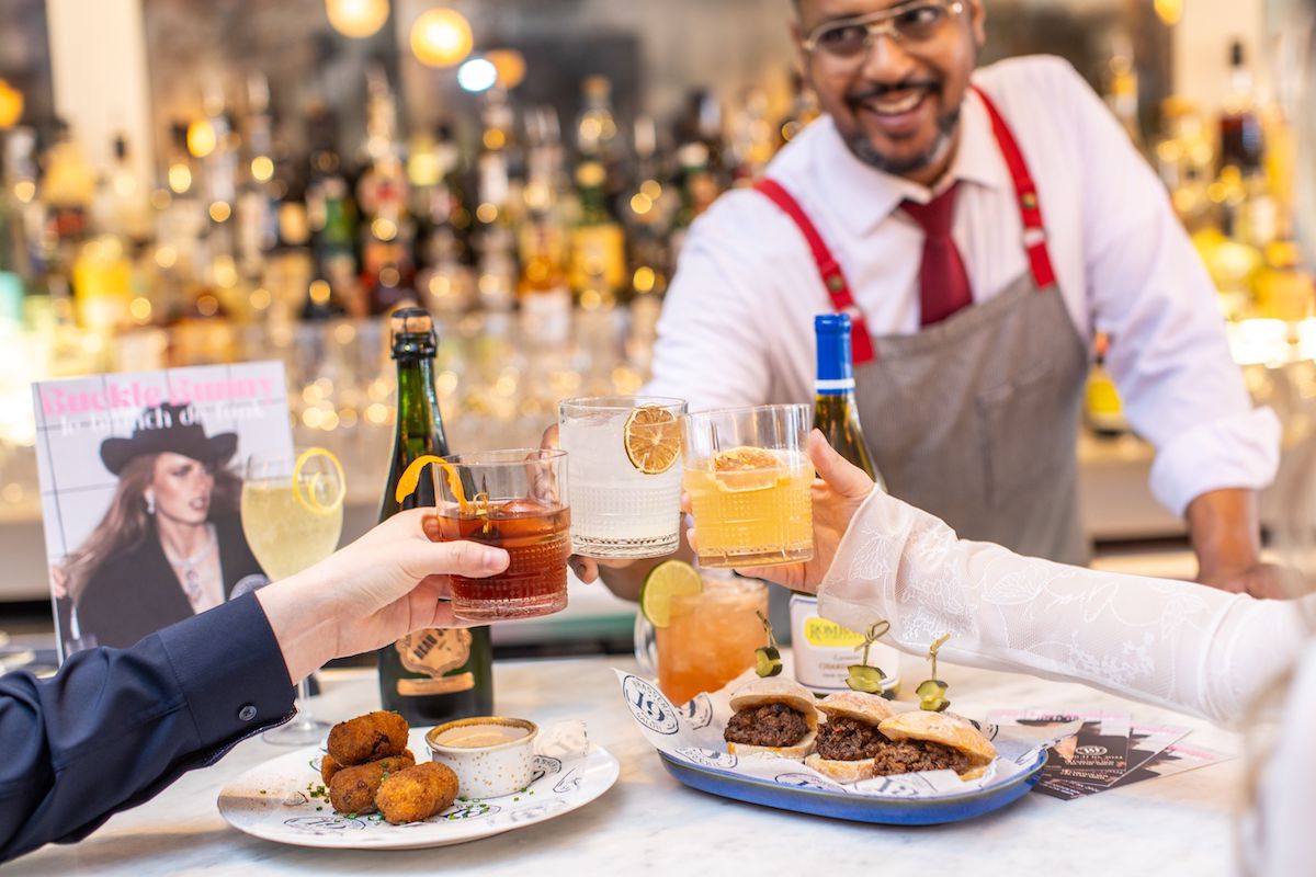 Rodeo bites and cocktails at Brasserie 19. | Photo by Andrew Hemingway