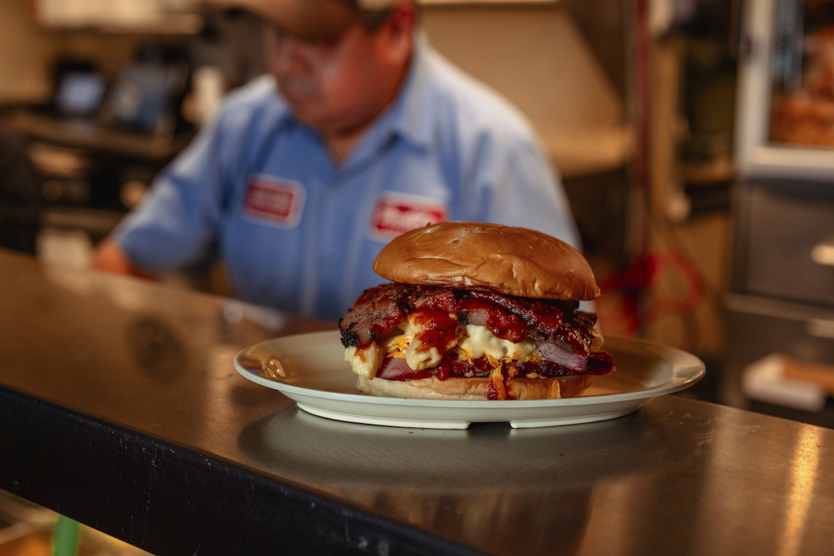 Goode Co. BBQ's 1977 sandwich. | Photo by Goode Company