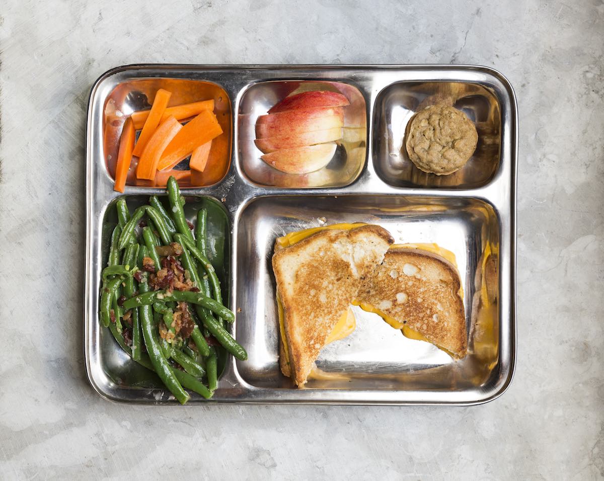 Kids grilled cheese meal at State Fare. | Photo by State Fare Kitchen & Bar