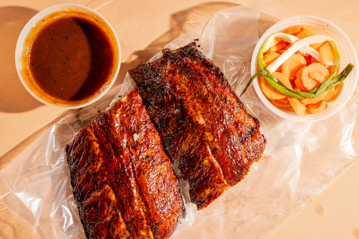 LORO Holiday Shoots-93_1 - DiningOut Houston Baby back ribs at Loro. | Photo by Hai Hospitality