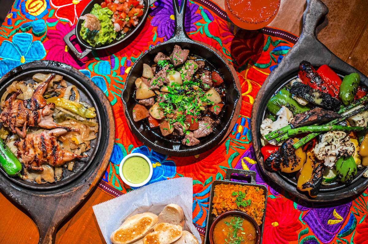 Fajita platters and al ajillo at Pico's. | Photo by Brandon Holmes