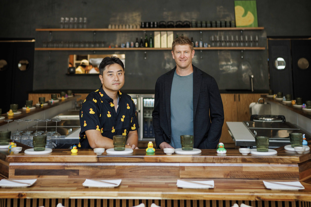 Duckstache Hospitality co-founders chef Daniel Lee and CJ Short. | Photo by Studio Rivera