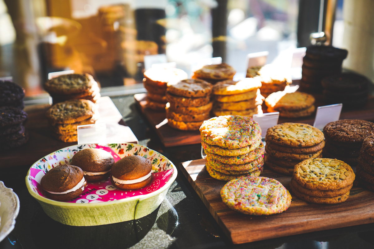 An assortment of cookies at Fluff Bake Bar. | Photo by Fluff Bake Bar