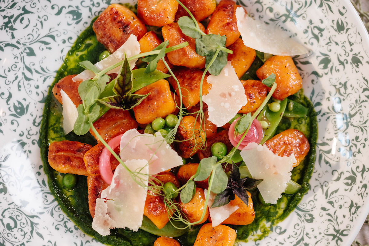 Carrot gnocchi at Succulent. | Photo by Quit Nguyen