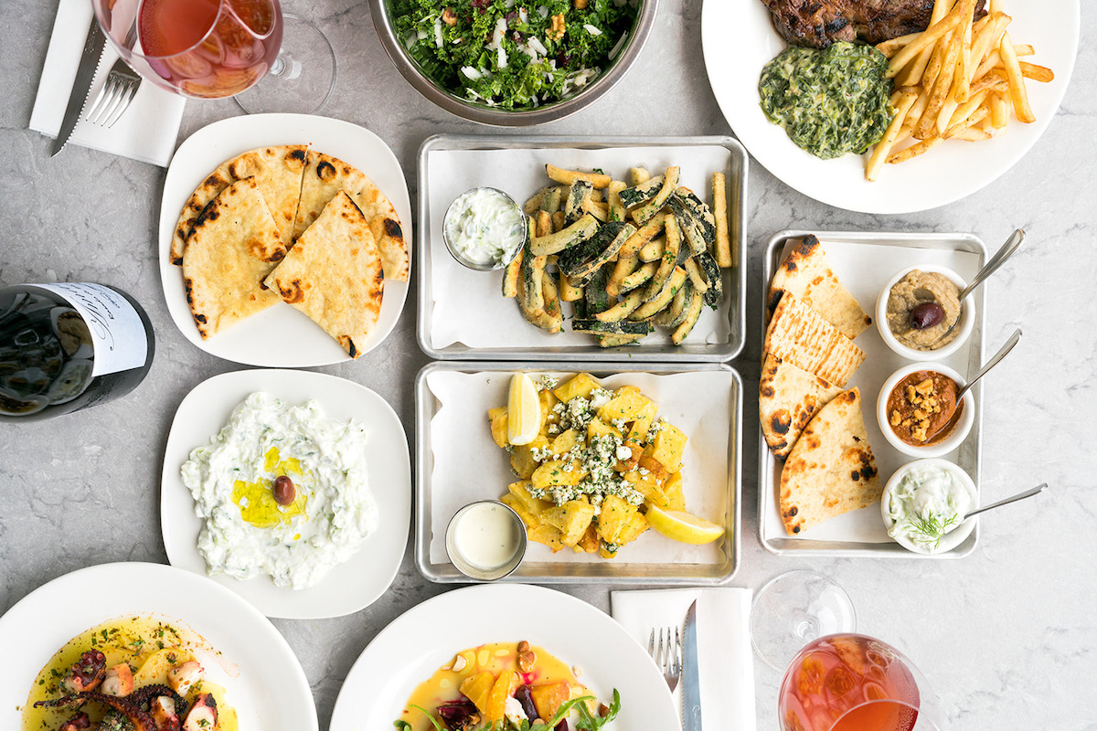 1 B Echoes Cover Shot 2jpg - DiningOut Houston A number of savory dishes on offer at Echoes Cafe. | Photo by Rebekah Flores