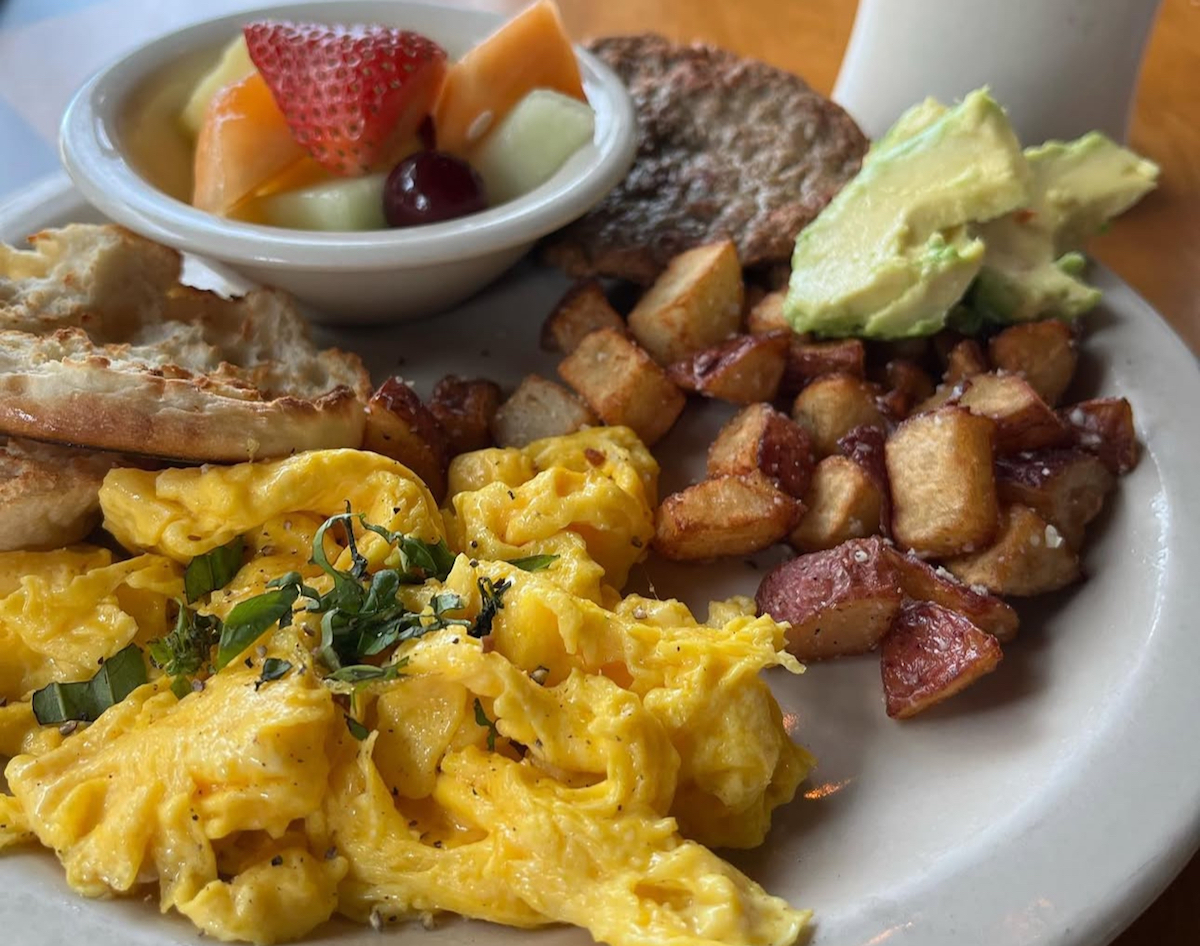 Breakfast platter at Empire Cafe. | Photo by Empire Cafe