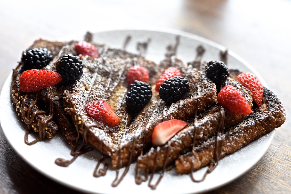 Nutella French toast at Dish Society. | Photo by Kimberly Park