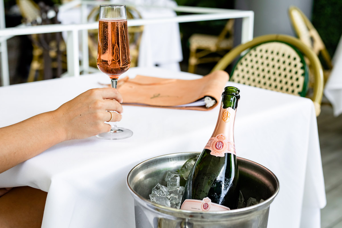 A rosé sampling at the Annie Cafe & Bar. | Photo by the Annie Cafe & Bar