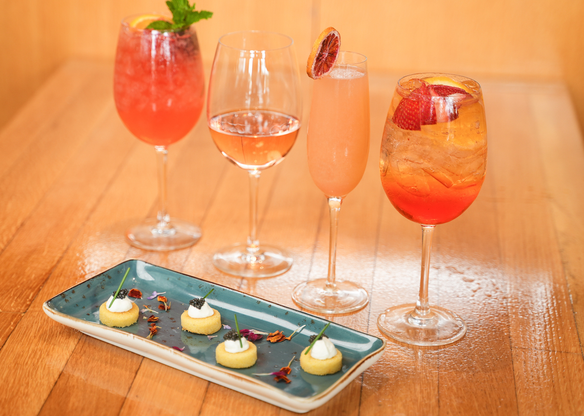Rosé Day specials at Traveler's Table. | Photo by the Vivant Agency