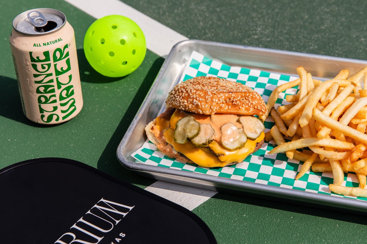 Burger credit - Becca Wright - DiningOut Houston Burger and fries at Solarium. | Photo by Becca Wright