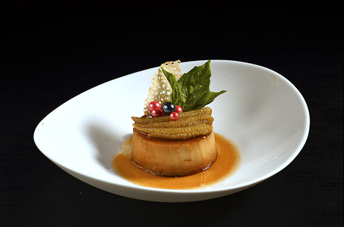 Corn Flan - Jeremy - DiningOut Houston Corn flan at Mamajuana Cafe. | Photo by Jeremy