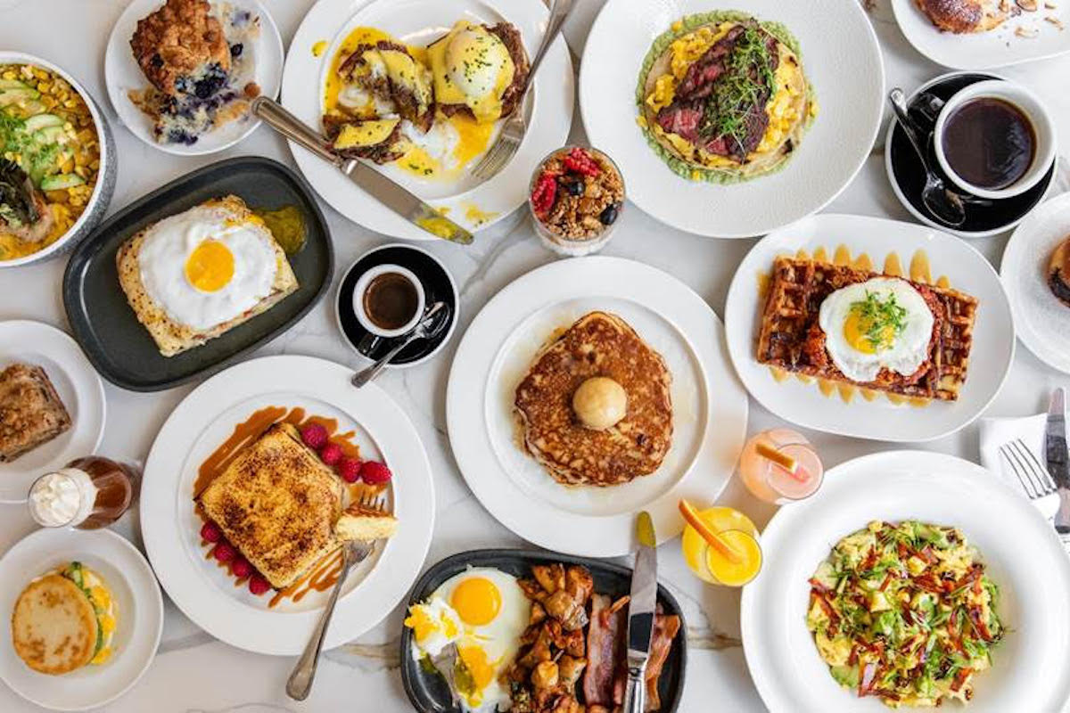 Fieldings - DiningOut Houston A large brunch spread of sweet and savory dishes at Fielding's River Oaks. | Photo by Boost 1 Marketing
