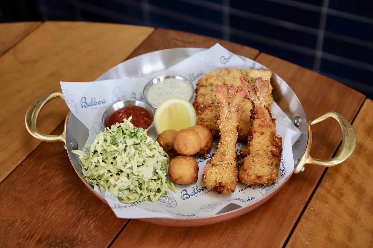 Fish fry at Balboa Surf Club. | Photo by Balboa Surf Club