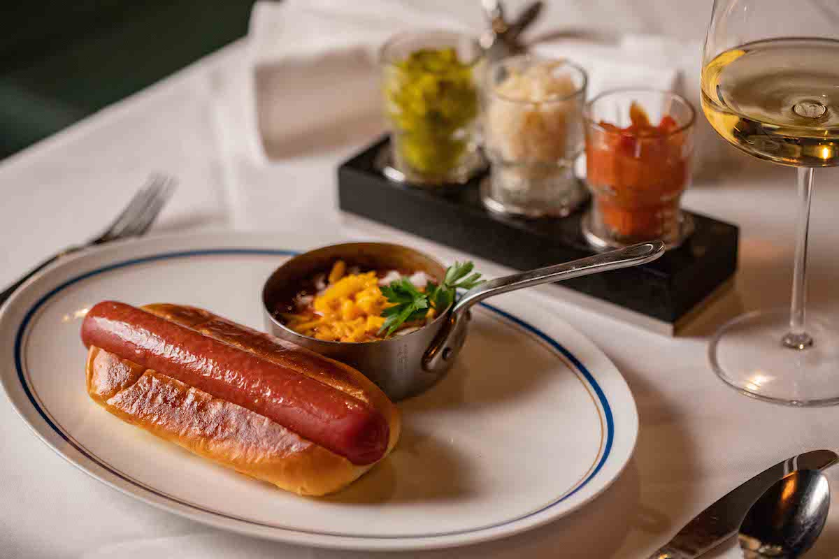 Hot dog service at Turner's. | Photo by Alex Wu