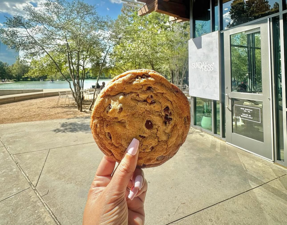 IMG_5324 - DiningOut Houston Chocolate chip cookie at Sunday Press at Hermann Park. | Photo by Megha McSwain