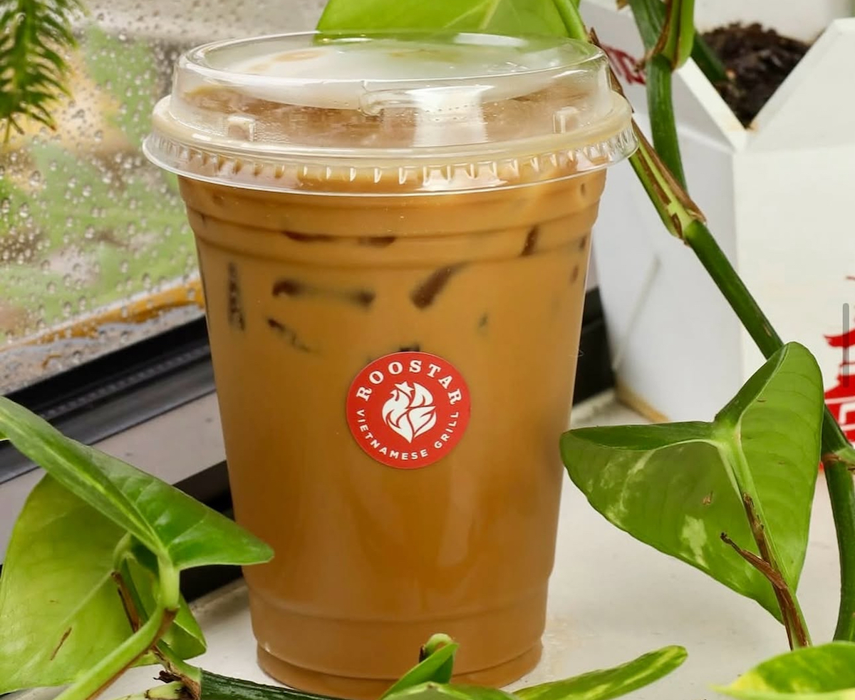 Vietnamese ice coffee at Roostar Vietnamese Grill. | Photo by Roostar Vietnamese Grill