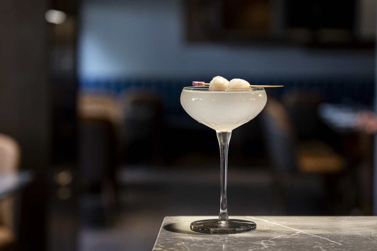 Lychee Martini Duck N by Jenn Duncan - DiningOut Houston Lychee martini at Duck N Bao. | Photo by Jenn Duncan