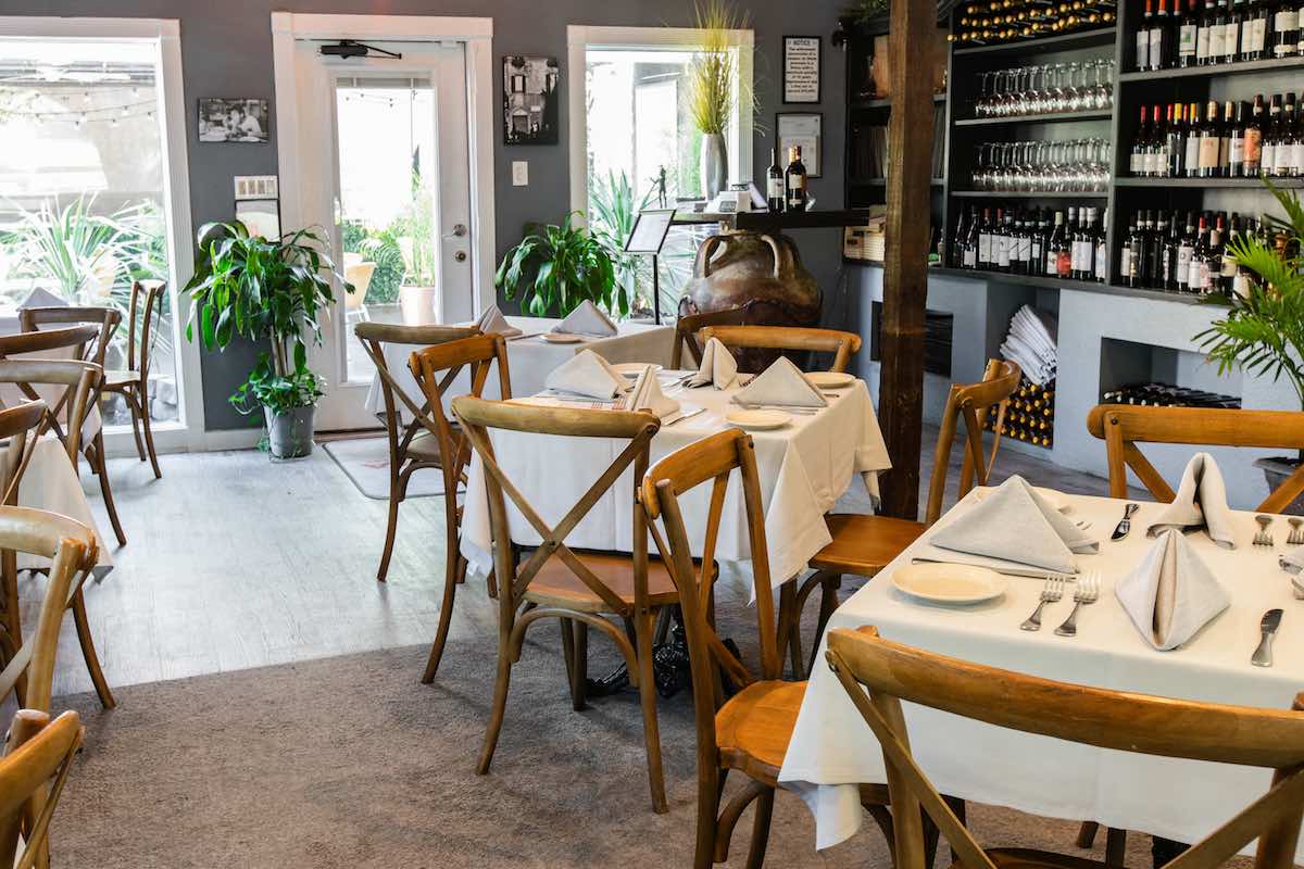The charming dining room at Roma. | Photo by Becca Wright
