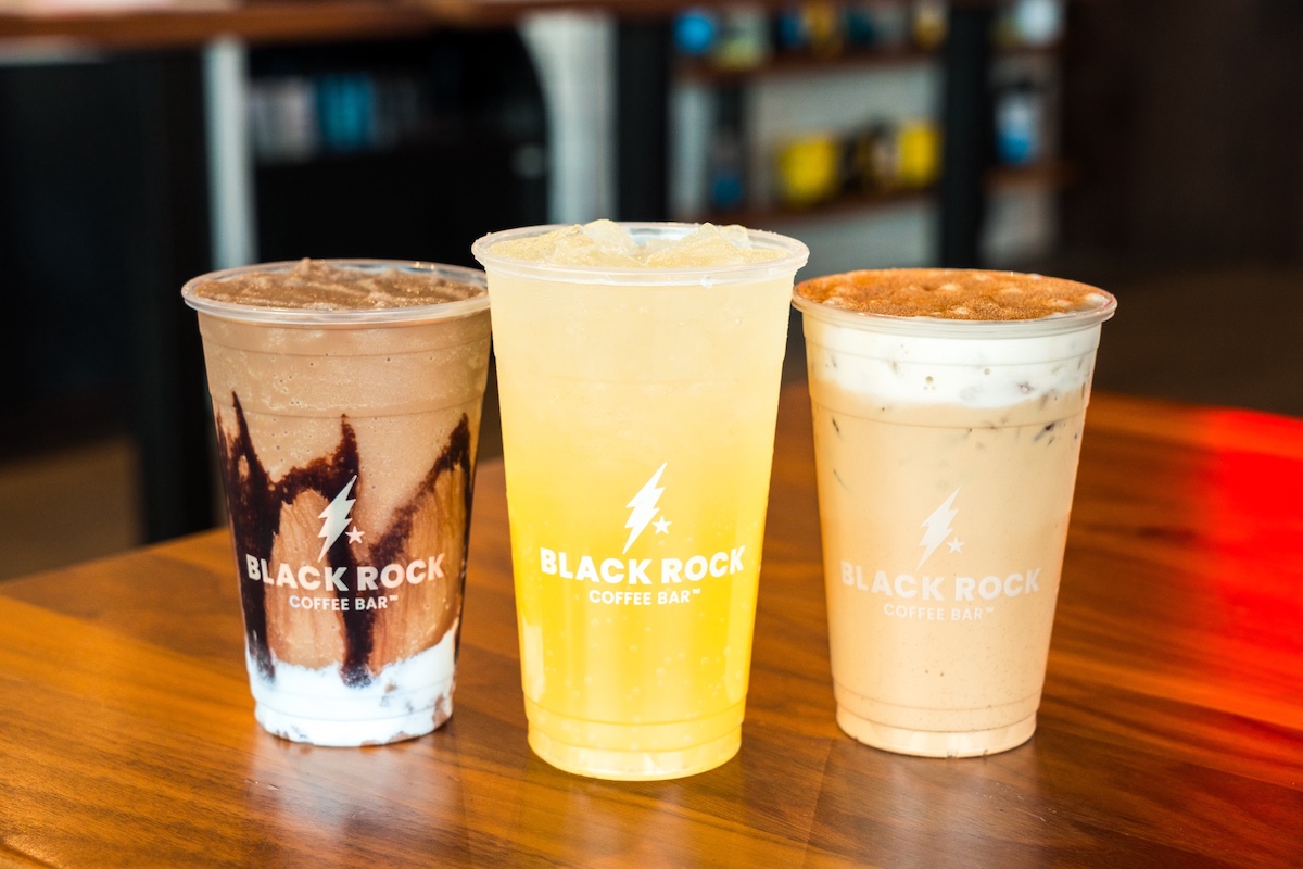 sweet-summer-drinks-pr-photo-2 - DiningOut Houston A lineup of summer drinks at Black Rock Coffee Bar. | Photo by Black Rock Coffee Bar