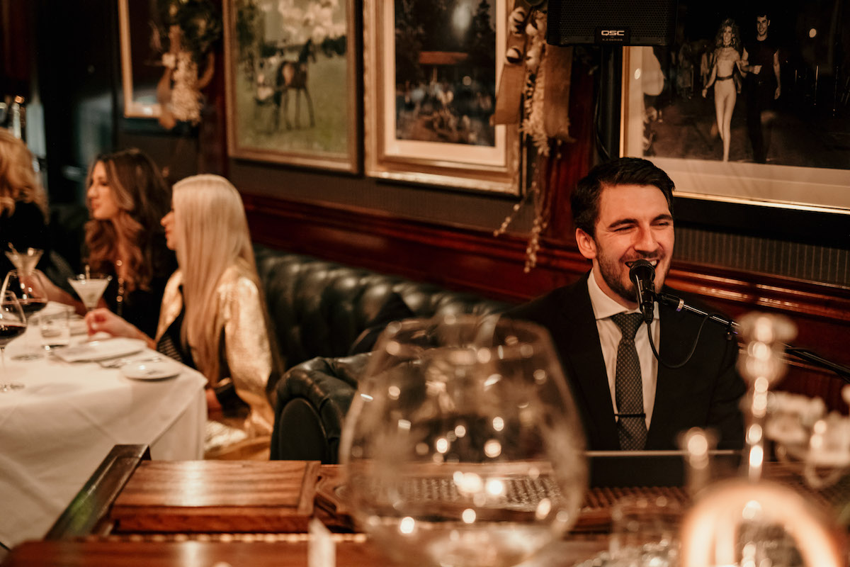A pianist performs for guests at Turner's. | Photo by Kirsten Gilliam