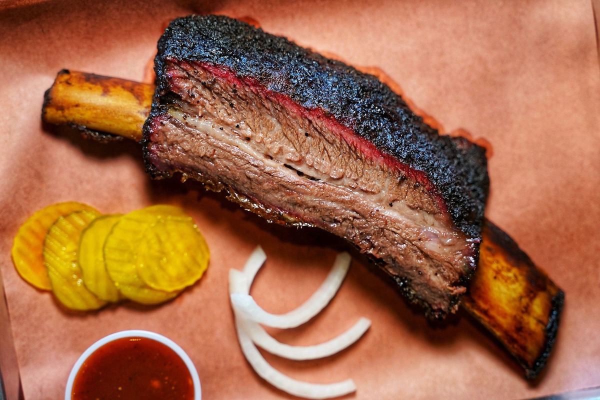 Chuckwagon - DiningOut Houston Dino beef ribs appear as specials at Chuckwagon BBQ. | Photo by Chuckwagon BBQ