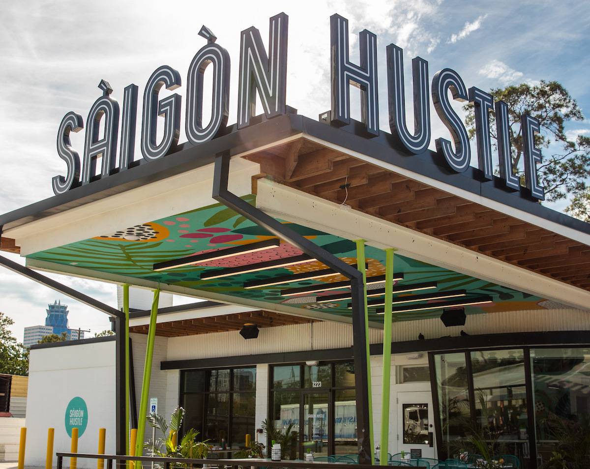 SaigonHustle-Oct24-142 - DiningOut Houston The vibrant exterior of Saigon Hustle in Garden Oaks. | Photo by Saigon Hustle