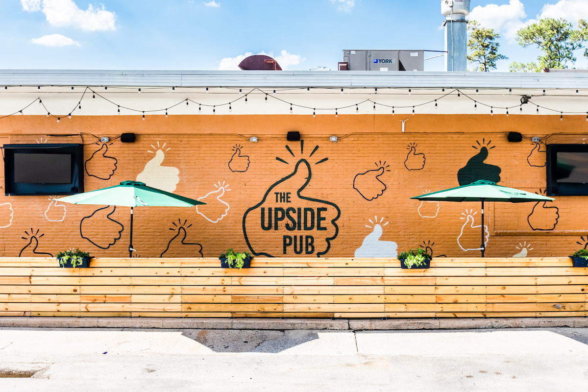 UpsidePublores-77 - DiningOut Houston The patio at Upside Pub. | Photo by Upside Pub