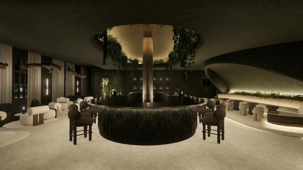 1111 bar - june 4 10 - DiningOut Houston A rendering of the bar at 1111. | Photo by 1111