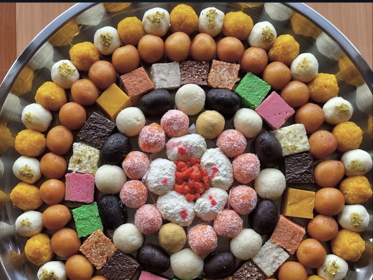 A platter of mithai from Raja Sweets. | Photo by Raja Sweets