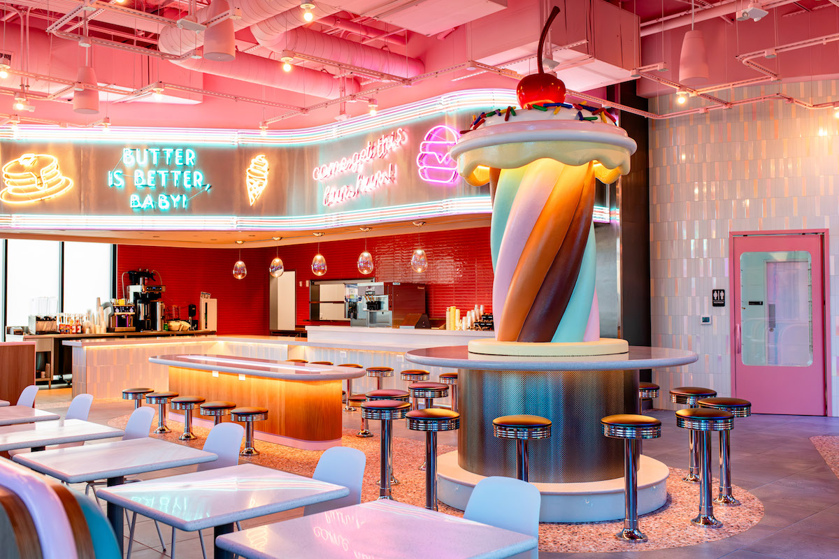 Buttermilk Baby's dining wonderland and ice cream bar. | Photo by Kirsten Gilliam